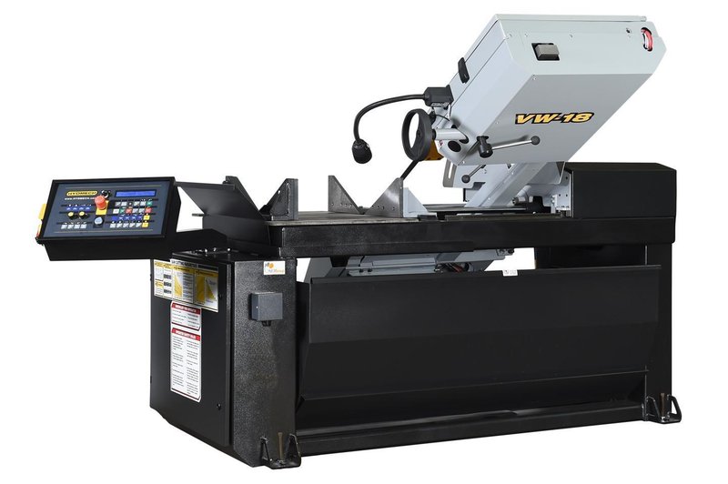 NEW - 22"H x 18"W HYD-MECH VW-18 VERTICAL TILT FRAME BAND SAW