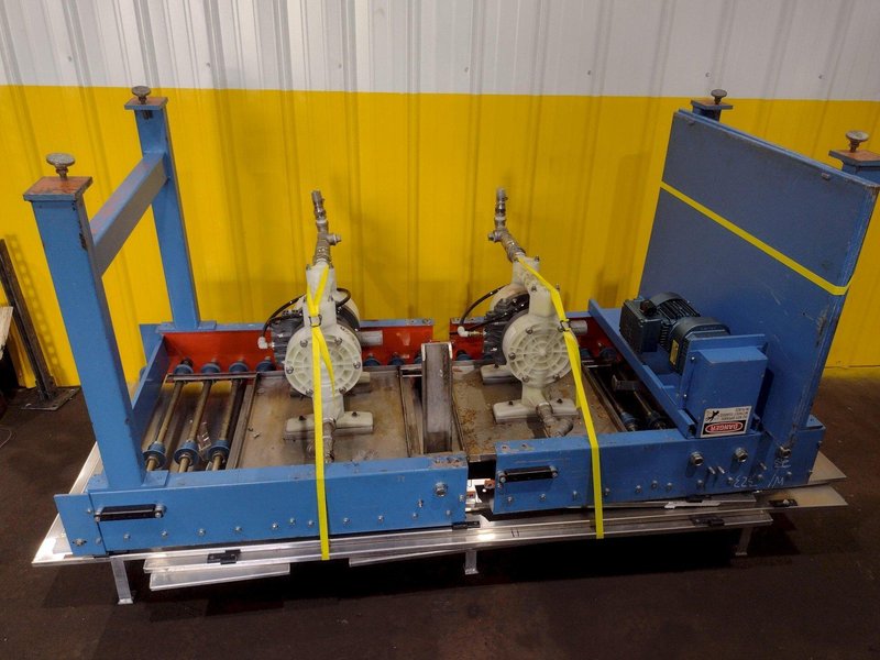 EXTRUDE HONE / SURFTRAN MODEL #STR-1 HIGH PRESSURE WASHER &amp; DEBURRING SYSTEM : STOCK #19381