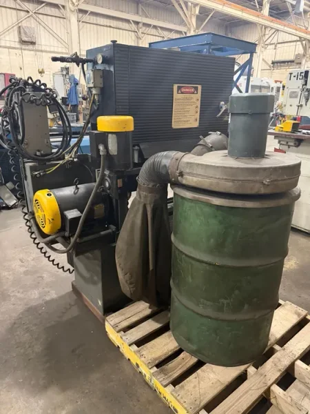 USED TIMESAVER MODEL 125-1M 25" WIDE BELT METAL SANDER