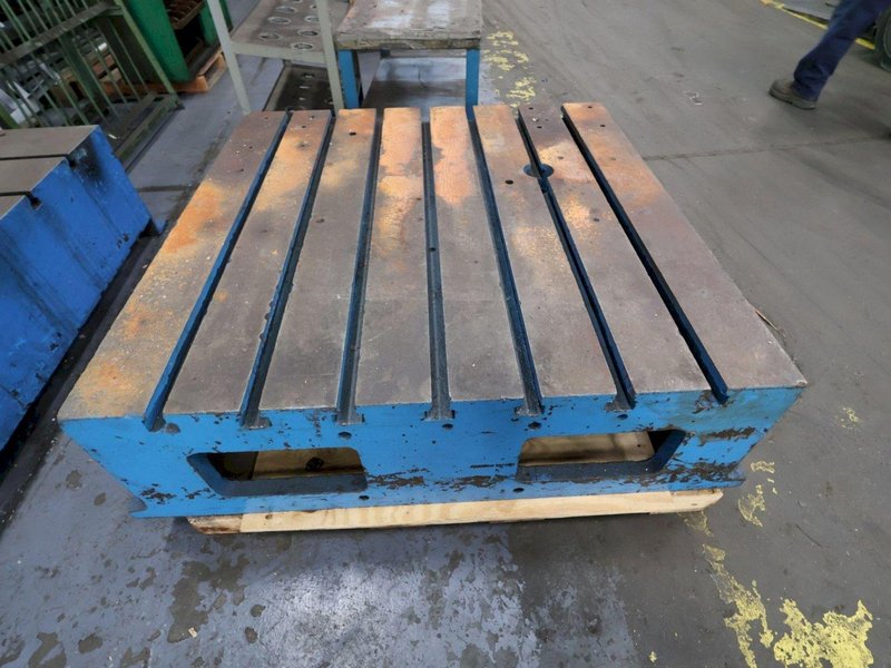 48" X 48" T-SLOTTED SUB FLOOR PLATE: YOBRO #24742