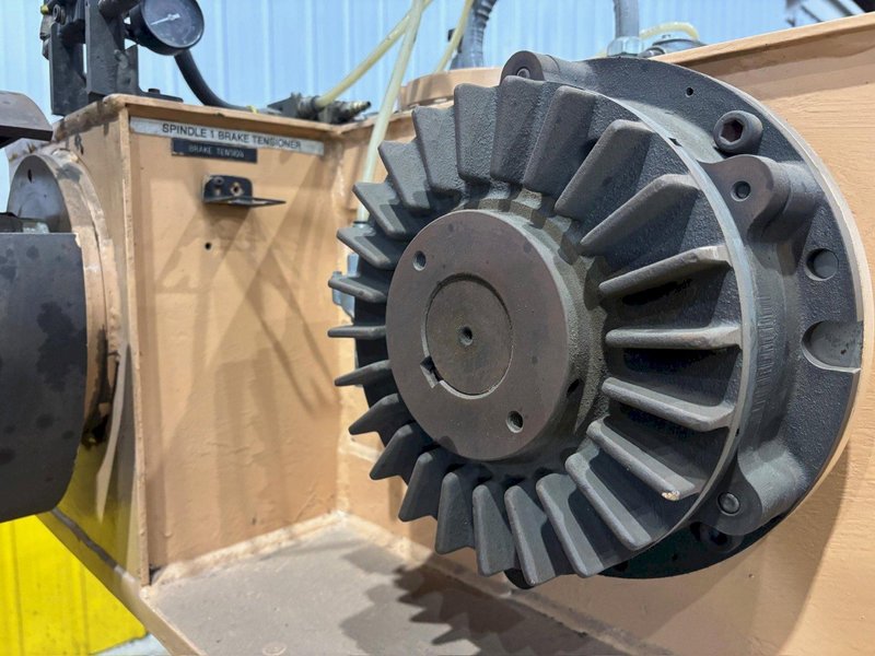 4,000 LBS X 18&quot; CWP MODEL #3RD-18 DOUBLE END PULL OFF COIL REEL UNCOILER: YOBRO #23972