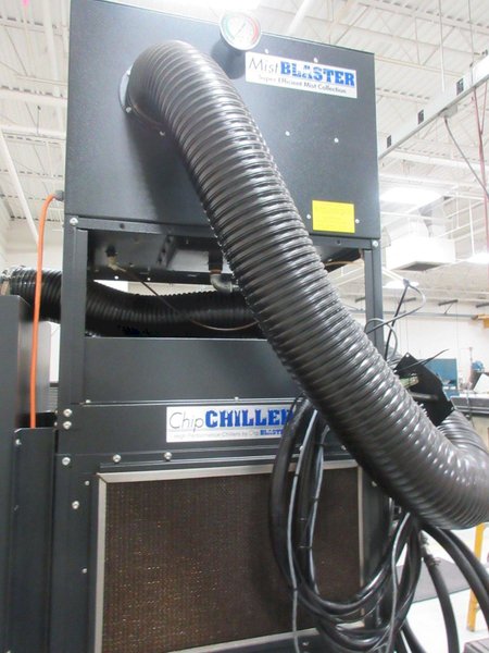LNS ChipBlaster, Chip Mister, Chip Chiller JV-40 Combo Unit, High Pressure Coolant, Chiller, Mist Collector- Auction Item