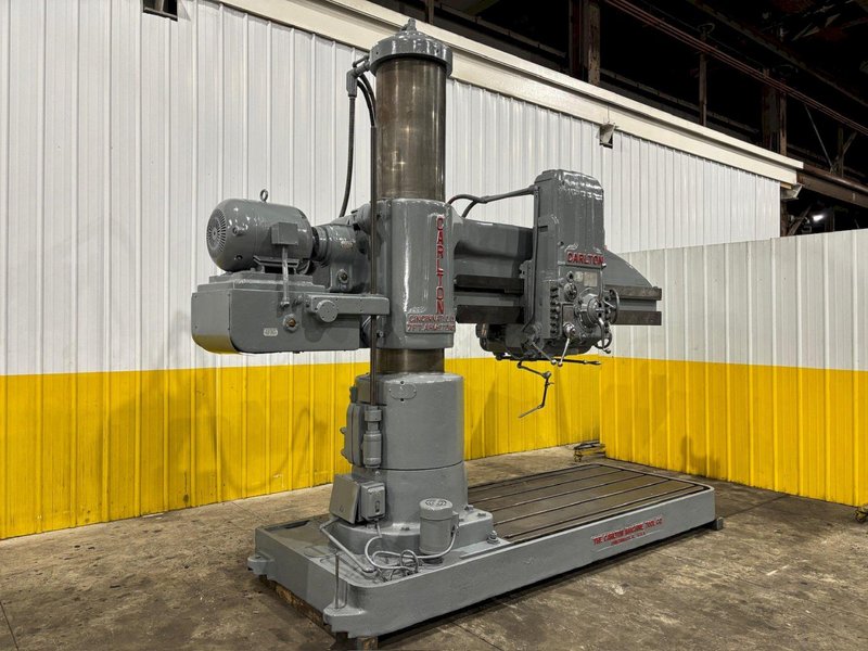 7&#039; X 17&quot; CARLTON MODEL #3A RADIAL ARM DRILL: STOCK 15026