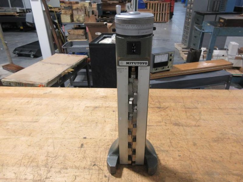 Mitutoyo 12" Height Master Guage with Analog Readout- Auction Item