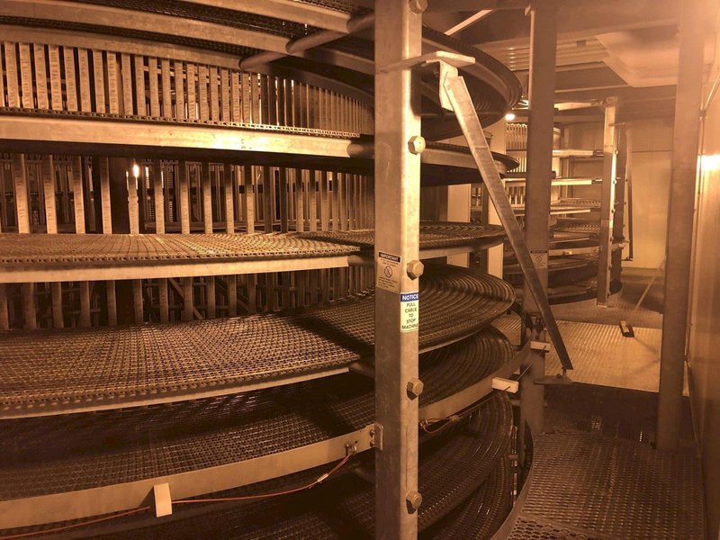 Industrial Spiral Freezer – Northfield LST / Frigoscandia – 2003 – IQF Tunnel for Frozen Foods