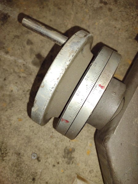 15&quot; BRIDGEPORT MODEL #15 ROTARY TABLE: STOCK 22437