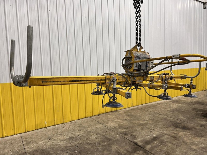 2013 900 LBS ANVER MODEL #VPF-57-AC-L3P/6P VACUUM SHEET LIFTER: YOBRO #24599