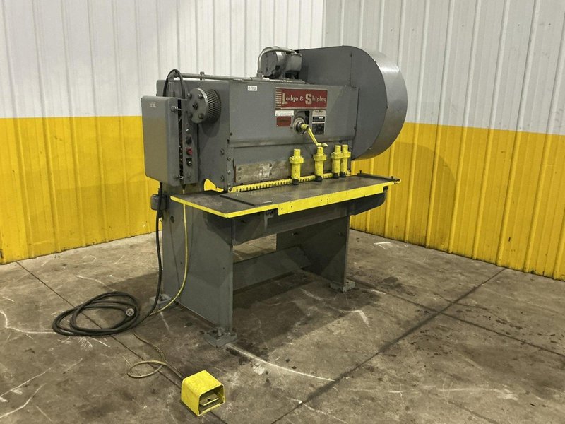40"  x 12 GA LODGE &amp; SHIPLEY MODEL #2CT40 MECHANICAL POWER SHEAR: YOBRO #25139