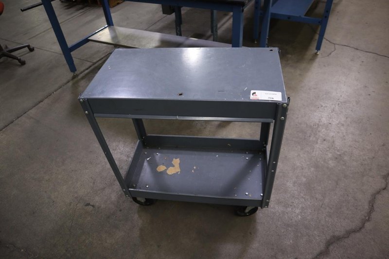 Metal Shop Cart- Auction Item