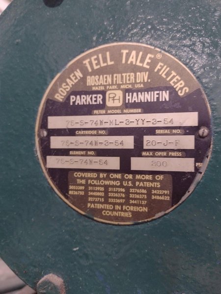 24" X 36" X 96" LONG AMERICAN MODEL #10447 HYDRAULIC HORIZONTAL BALER: YOBRO #24745