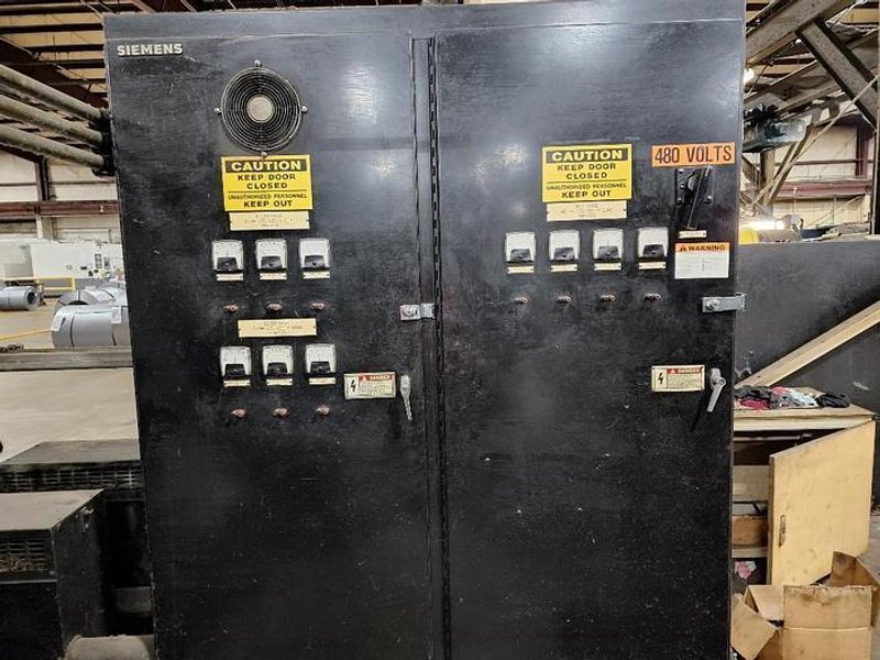 8&quot; x 8&quot; Torrington 2 High Rolling Mill Hydraulic Screw Down with Edging, Stock #14168