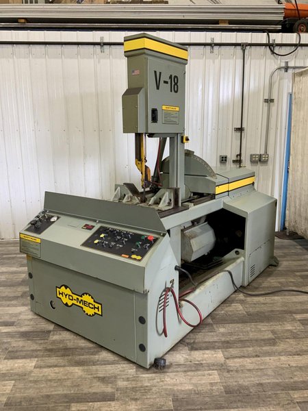 18" X 20" HYDMECH MODEL V 18 VERTICAL BAND SAW: STOCK #81472