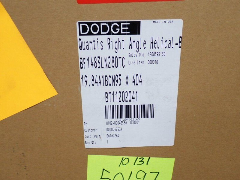 DODGE 87.28 HP GEARBOX  -  BF1483LN280TC