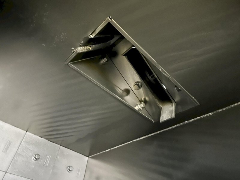 48&quot; TABLE VIKING MODEL #4812CT CONTINUOUS SHOT BLAST PARTS CLEANING SYSTEM, NEW IN 2017: STOCK #22469