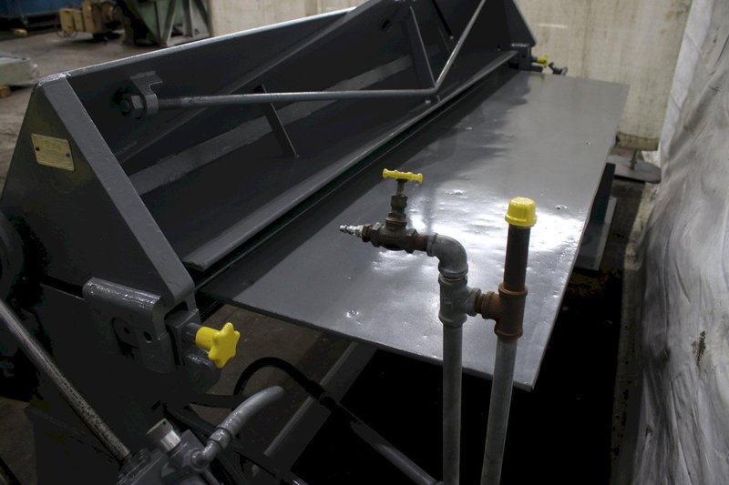 8' X 12 GA DRIES &amp; KRUMP APRON BRAKE WITH AIR ASSIST: STOCK #76393