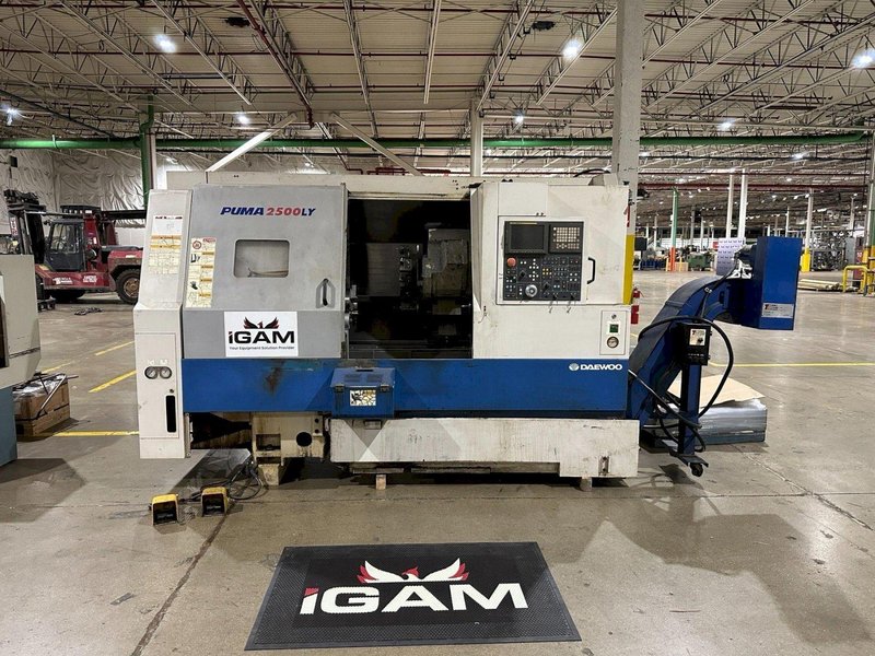 2003 Daewoo Puma 2500LY CNC Lathe