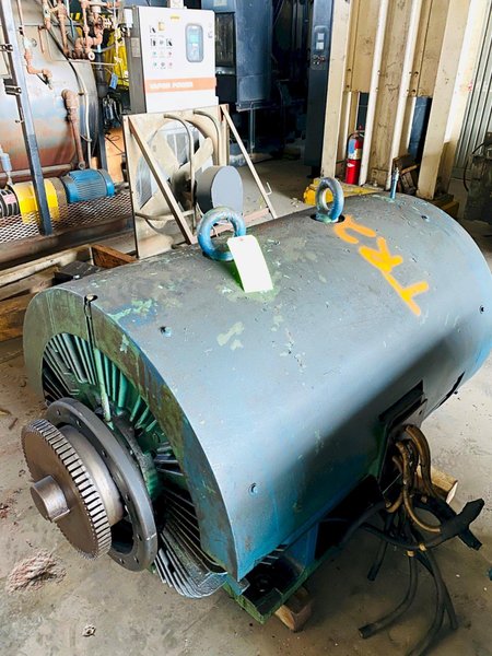 300 HP TOSHIBA NEMA DESIGN D MOTOR. STOCK # 0849120