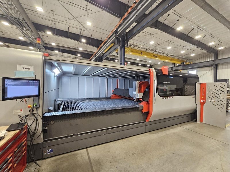 6000 Watt Bystronic ByStar 4020 Fiber Laser, 2019 – Low Hours, Extremely Clean