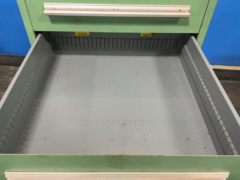 STANLEY VIDMAR 7 @ 25” X 25” X 5” TOOL CABINET