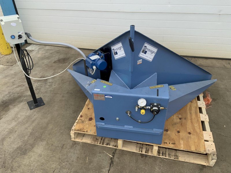 1000 LB ENSIGN MODEL 10-8500 GAYLORD TILTER W/ VIBRATOR: STOCK #80928