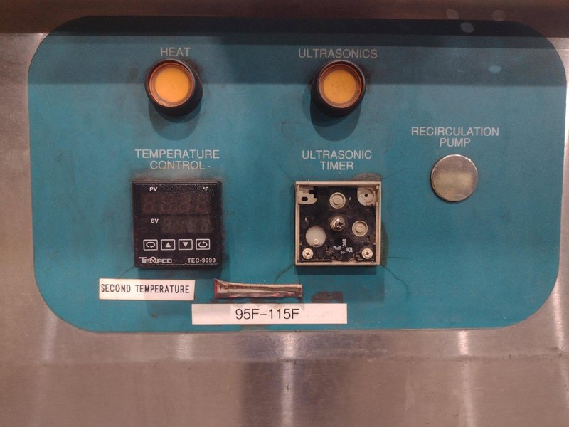 6 BAY CREST ULTRASONIC OPTIMUM CONSOLE PRECISION WASHING SYSTEM: YOBRO #24406