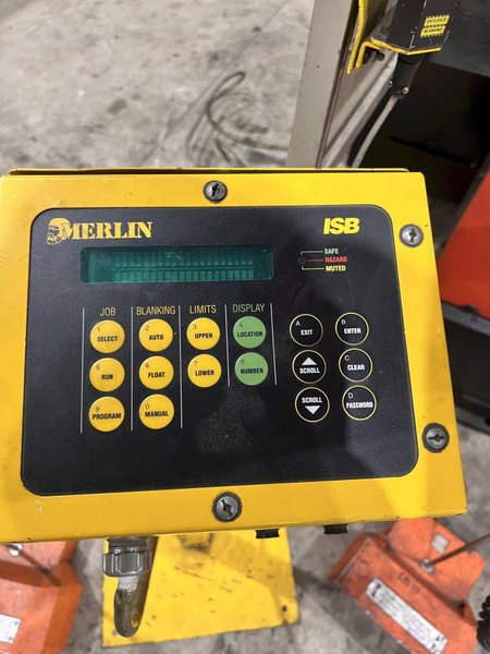 110 TON x 10' AMADA MODEL #HFE100-3S CNC HYDRAULIC PRESS BRAKE, 2001: STOCK #21984