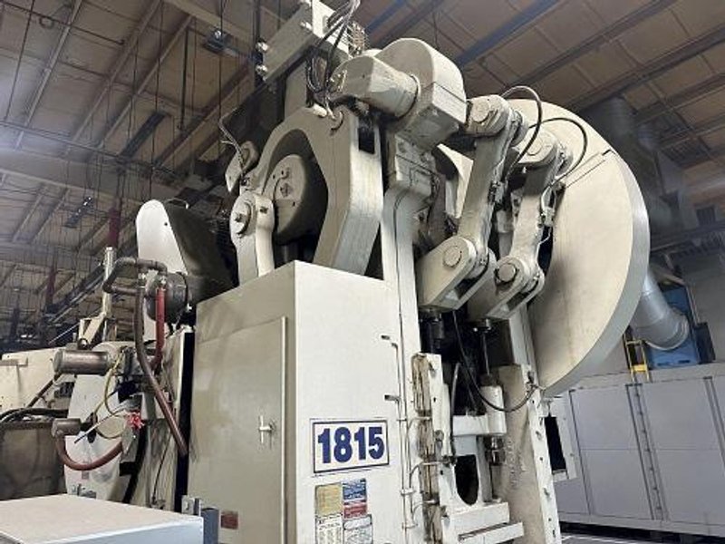 150/110 TON BLISS MODEL #3-3/4-B DOUBLE ACTION TOGGLE PRESS