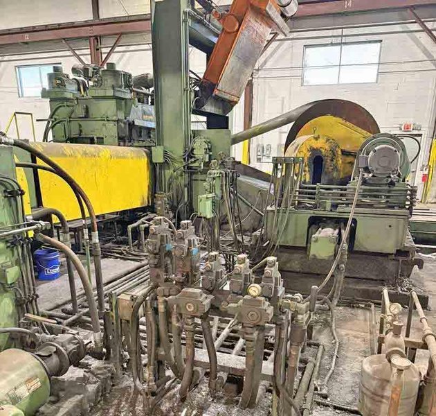 72" x 0.500" x 60,000# Herr Voss Cut To Length Line