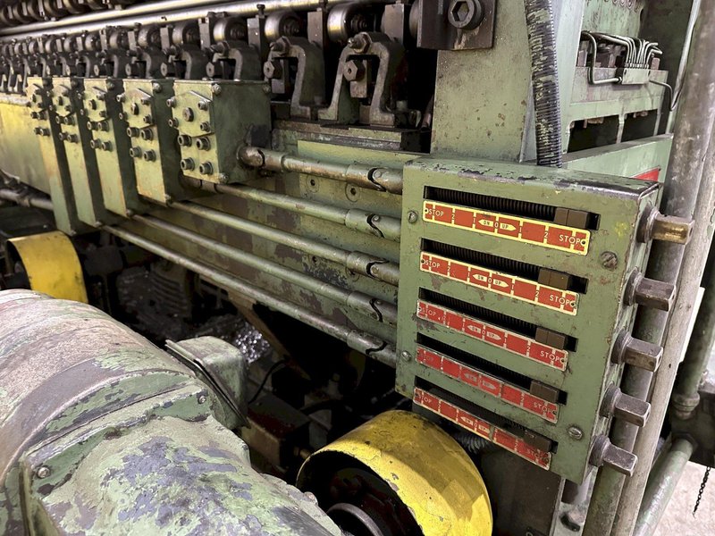 72" x .060" X 19 ROLL VOSS MODEL 84/1.156-19/13 CORRECTIVE COIL LEVELER: STOCK #22095