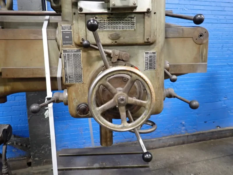 P. GIRARD 11" X 4' RADIAL DRILL PRESS