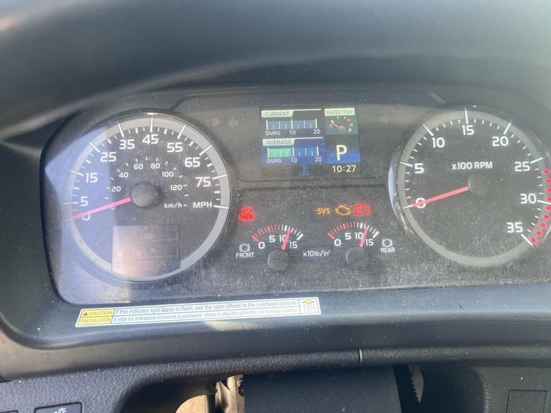 2020 Hino 268 Box Truck – 26′ Dry Van, Cummins B6.7 Diesel, Allison Automatic, Air Brake, Liftgate