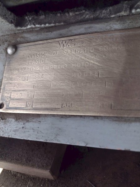 60 TON AIDA MODEL #PP-XGC-55SU (II) GAP STAMPING PUNCH PRESS, 6" STROKE: STOCK #19323