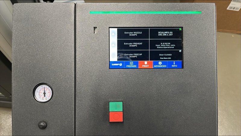 WASP 3MT HDP 3D Printer, 2023