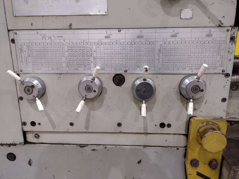 25&quot;/35&quot; X 157&quot; HERCULES MODEL #SPM-630x4000 GAP BED ENGINE LATHE 4&quot; HOLE: STOCK 12137