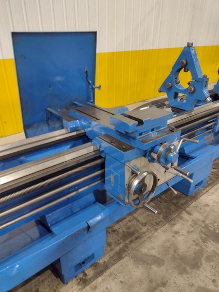 24&quot; X 132&quot; TOOLMEX MODEL #TUR-560 INDUSTRIAL ENGINE LATHE, 3.5&quot; HOLE: STOCK #21266