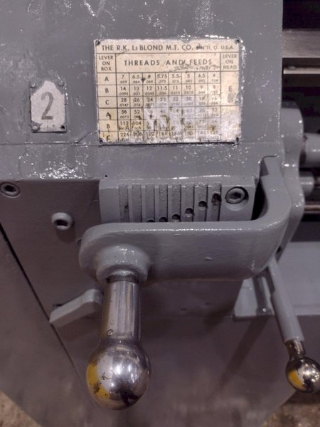 LEBLOND LATHE: YOBRO #24816