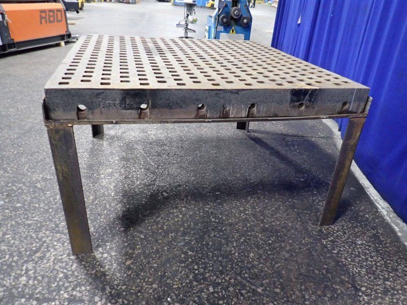 60" X 60" WELDING TABLE