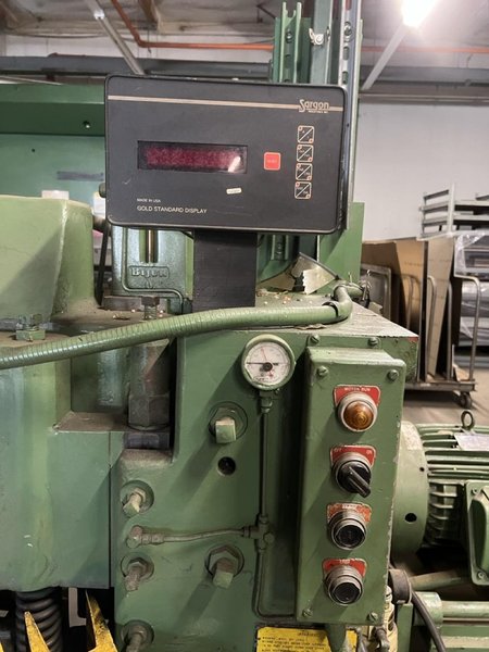 10ga x 12’ Wysong 10-144 Mechanical Shear-  Power Backgauge with DRO, [2] Precision Front Support Arms