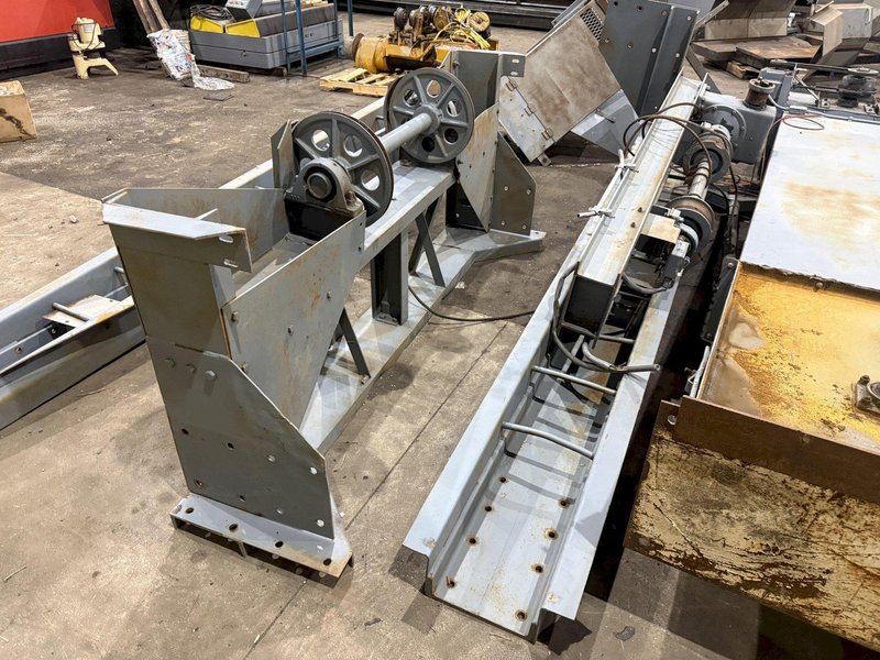 72" PANGBORN MODEL #6LK ROTOBLAST SWING OUT TABLE (2 TABLES)  SHOT BLAST MACHINE: STOCK #22783