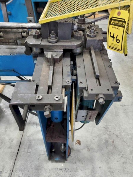 2.5&quot; TELEDYNE PINES HORIZONTAL HYDRAULIC TUBE BENDER. STOCK # 0641823