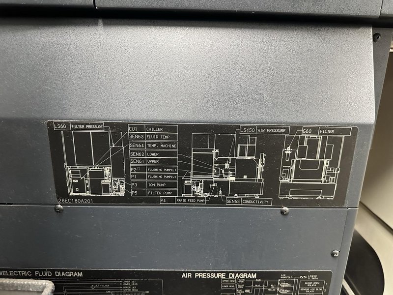 Makino Duo 43 CNC Wire EDM, 2011