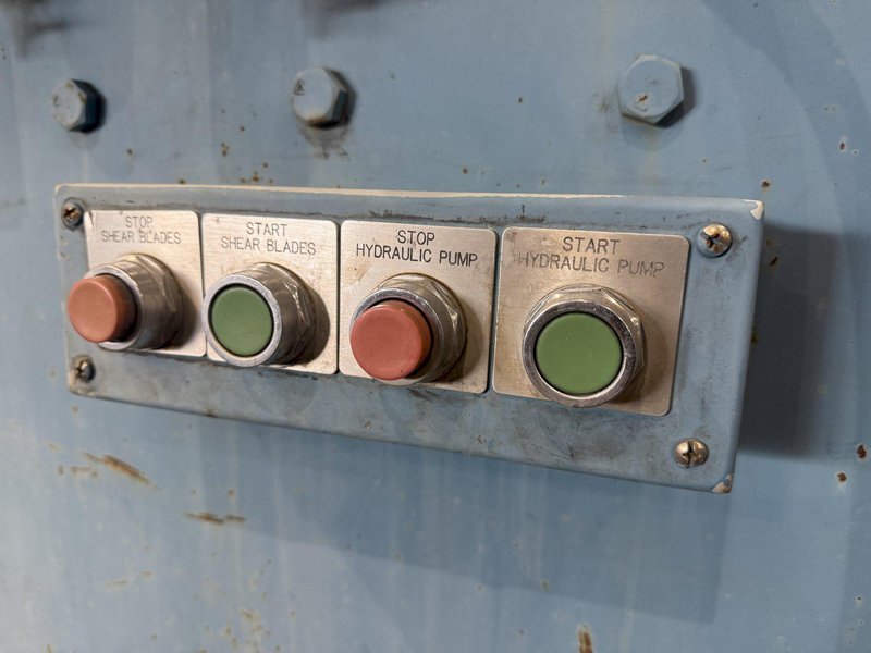 3/8&quot; x 144&quot; BLUE VALLEY MODEL #65B-696 CIRCLE SHEAR: YOBRO #24409