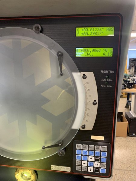 14" Optical Gaging Products (OGP) Basic Bench Optical Comparator