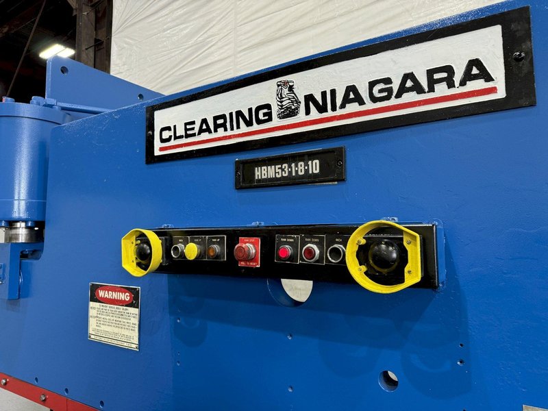 135 TON x 10&#039; NIAGARA HYDRAULIC  PRESS BRAKE: STOCK #77530