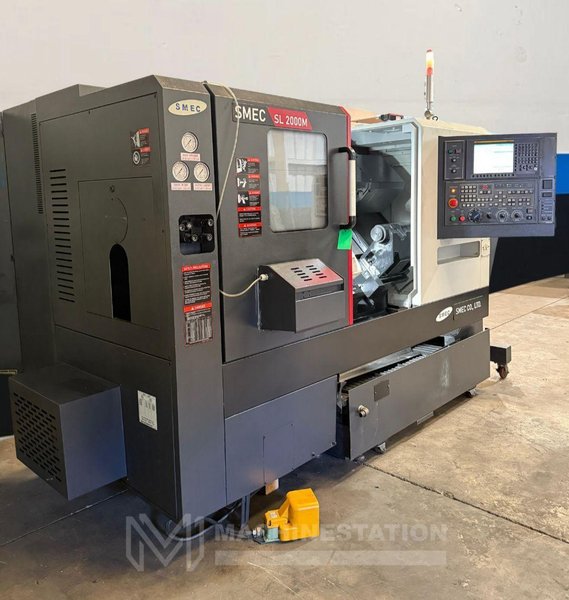 Samsung SMEC SL-2000M CNC Turning Center – 2020 C Axis Live Tool Lathe