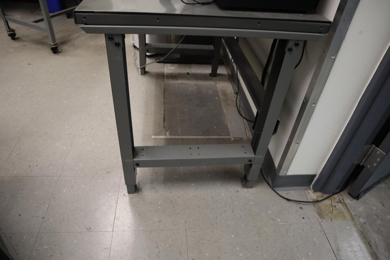 Global Work Bench, Steel Adjustable Height - NO CONTENTS- Auction Item
