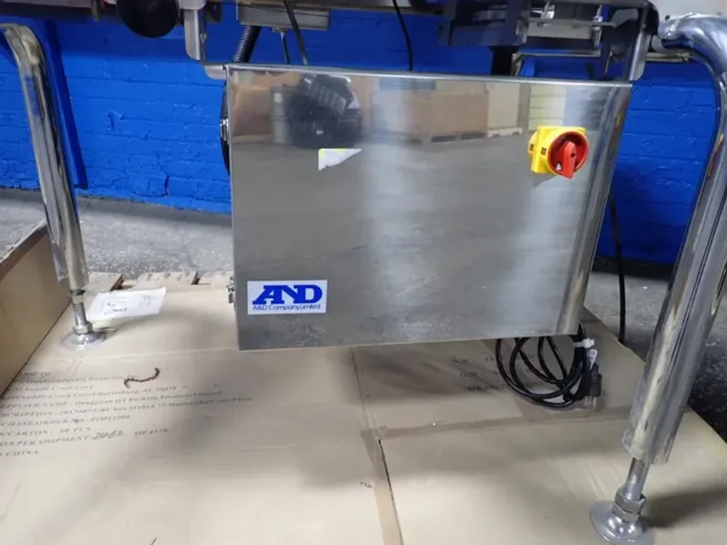 AND 40" X 12" CHECK WEIGHER  -  AD-4961-6K-3050