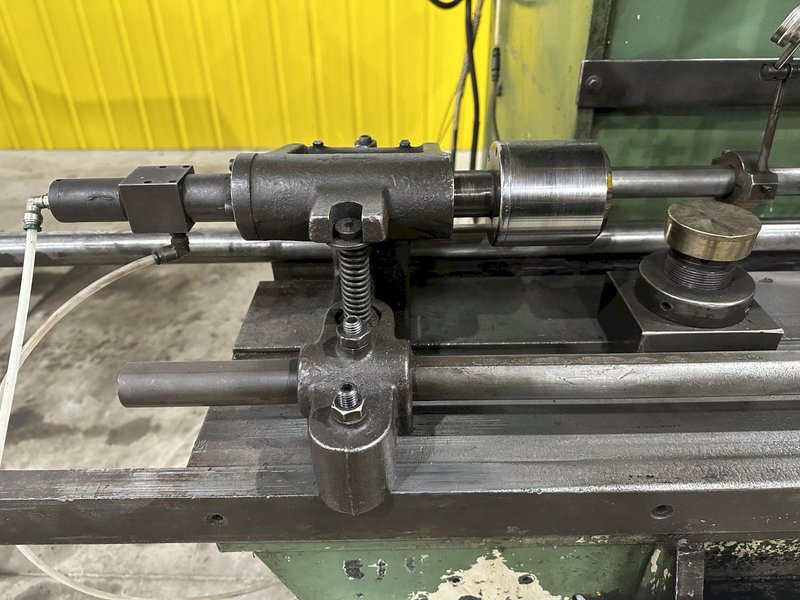 12 TON GREENERD MODEL #HCS-12-8 HYDRAULIC C-FRAME STRAIGHTENING PRESS: STOCK #20683