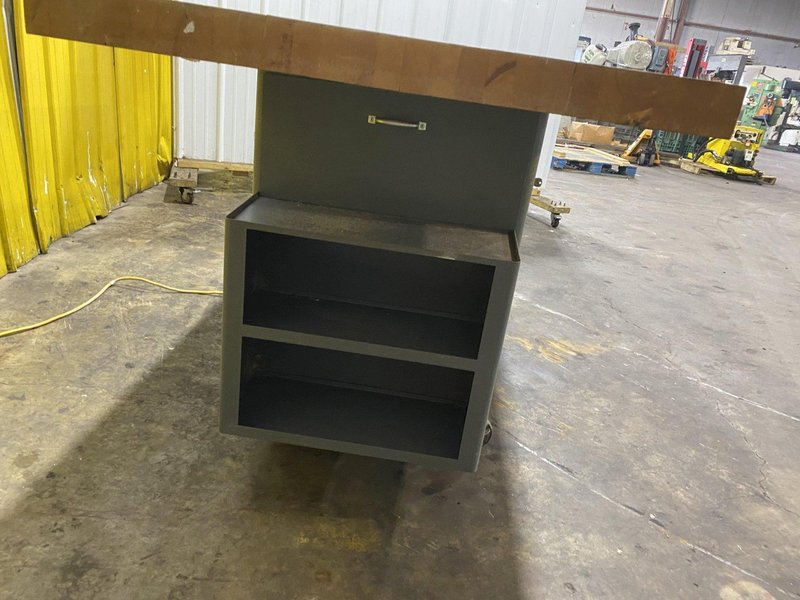 6&#039; X 3&#039; WOODWORK DOWNDRAFT INDUSTRIAL WORK BENCH: STOCK #18944