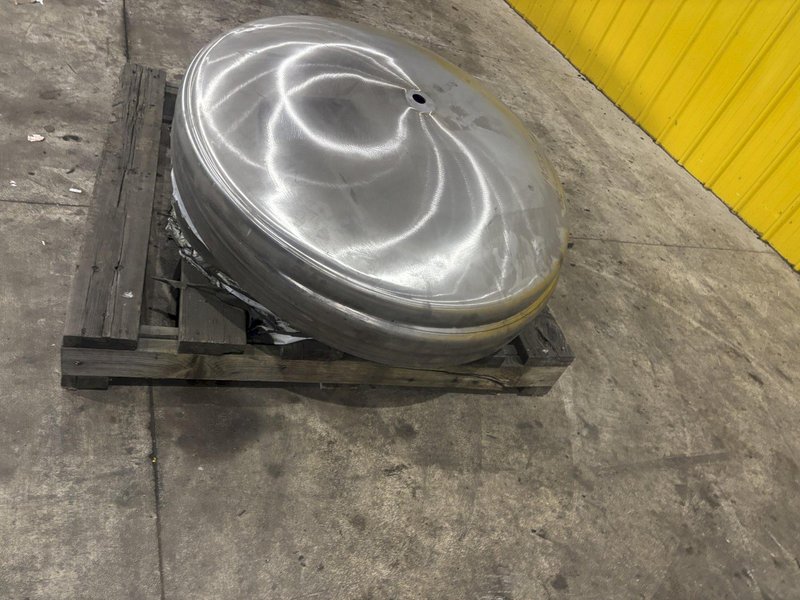 STAINLESS STEEL FLANGED TANK HEADS: STOCK #23191